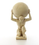 Atlas-statueta din rasini speciale TZ-17