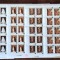 TIMBRE ROMANIA LP1511/2000 Tablouri &icirc;mpușcate -supratipar- Set 5 coli -MNH