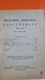 Buletinul Societății Politecnice, Anul XLIV, No. 5, publicat &icirc;n Mai 1930