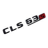 Emblema CLS 63_S Negru cu rosu, pentru spate portbagaj Mercedes, Mercedes-benz