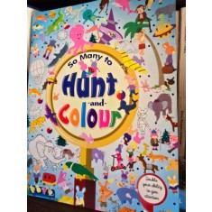 So many to Hunt and Colour (Foarte multe de cautat si colorat - carte in limba engleza)
