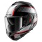 Casca flip-up Shark Oxo Sikter negru/rosu/gri marime XL