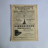 Montanistische Rundschau: Fachzeitschrift f&uuml;r Berg- und H&uuml;ttenwesen / Montan Zeitung: Jurnal de Minerit și Metalurgie 14 / 1930, Viena