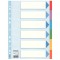 Separatoare cu Index din Carton Esselte Standard, A4, 6 Coli/Set, Taste Laminate, Multicolor, Separator Index, Separatoare Carton Index, Separatoare E