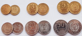 01B41 Uzbekistan set 6 monede 1994 1, 3, 5, 10, 20, 50 Tiyin 1994 UNC, Asia