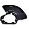 Protectie disc frana Opel Astra H 2005-, Stanga, Fata, NTY HTO-PL-001