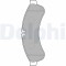 DELPHI LP2063 set placute frana,frana disc