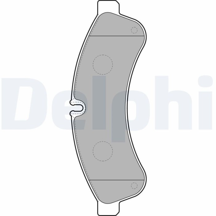 DELPHI LP2063 set placute frana,frana disc