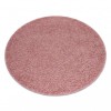 Covor SOFFI cerc shaggy 5cm roz, cerc 100 cm, Rotund, Polipropilena