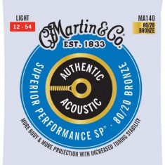 Corzi acustica Martin MA140 Authentic Acoustic SP Light 80/20