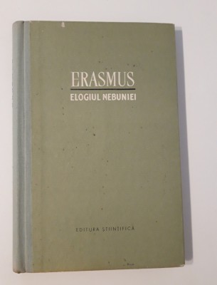 Erasmus Elogiul nebuniei foto