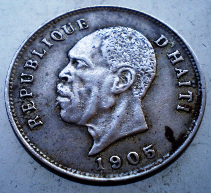F.229 HAITI Pierre Nord Alexis 5 CENTIMES 1905