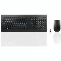 Kit tastatura si Mouse Lenovo Essential negru 4X30M39497 foto