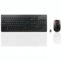 Kit tastatura si Mouse Lenovo Essential negru 4X30M39497