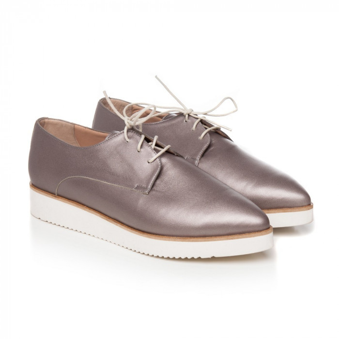 Pantofi piele naturala Essex A4 Bronz - sau Orice Culoare