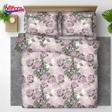 Set de pat king size bumbac,92 gsm,Peony, Vanora