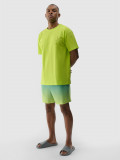 Șort de plajă boardshort pentru bărbați - albastru, 4F Sportswear