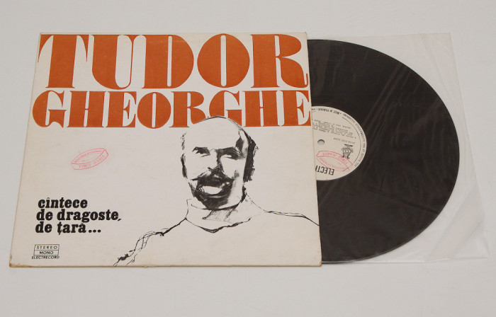 Tudor Gheorghe &ndash; Cintece De Dragoste, De Tara... - disc vinil vinyl LP