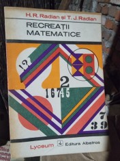 Recreatii matematice - H.R. Radian