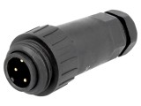 Mufă WA22 tată 16A 400V IP67 aurit