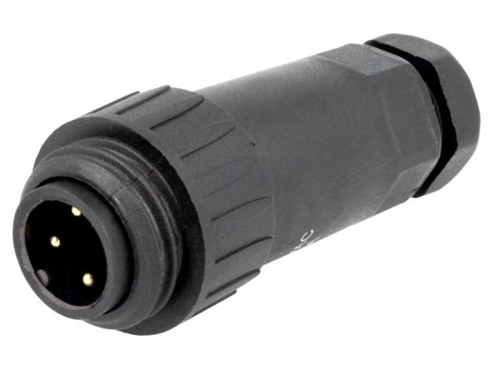 Conector mufă tată 16A 400V IP67