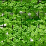 Gard viu artificial Micul Fermier G01, 1.5x3 m &ndash; panou verde decorativ pentru gard, balcon si terasa