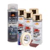 Kit complet reparatie si vopsire jante culoare Auriu Metalic, V4, AVEX