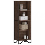 VidaXL Bibliotecă, stejar maro, 50x31x137,5 cm, lemn prelucrat 848613
