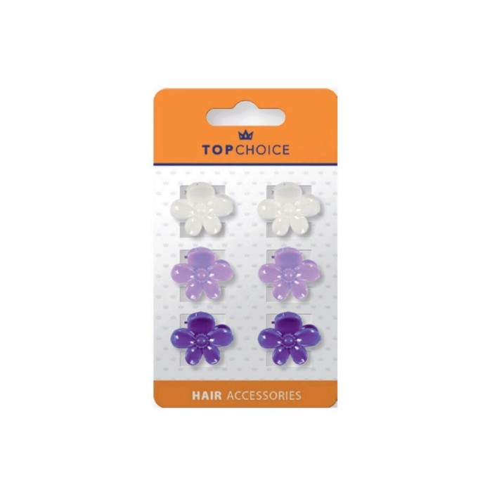 Set 6 Clestisori de par, pentru copii, Top Choice, 24160