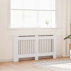 Mască de calorifer, dulap radiator, alb, 152 cm, MDF 242190