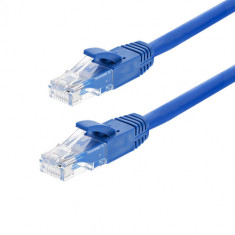 Patch cord Gigabit UTP cat6, LSZH, 0.15m, albastru - ASYTECH Networking TSY-PC-UTP6-015M-B SafetyGuard Surveillance