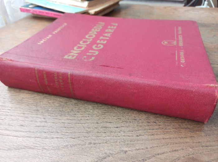 ENCICLOPEDIA CUGETAREA de LUCIAN PREDESCU - BUCURESTI, 1940
