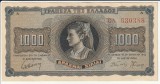 Grecia, 1000 drahme 1942_aUNC_Grecoaica/ Leului din Amphipolis * 630388