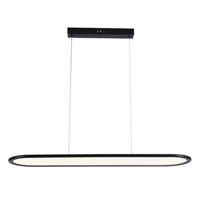 Candelabru led 24w 80x100cm 3000k - negru foto