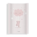 Saltea de infasat bebe cu intaritura 70x47,5 Klups 435 Walk in the Clouds Pink GreatGoods Plaything