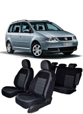 Set huse scaune dedicate VOLKSWAGEN TOURAN 2004-2009 (SCAUNE INDIVIDUALE SPATE)