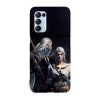 Husa compatibila cu Oppo A74 5G, Viceversa, model Ciri x Gerald The Witcher, Silicon, TPU, Transparent, Carcasa