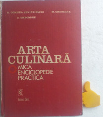 Arta culinara O mica enciclopedie practica M. Gheorghe, G. Comnea-Seniatinschi foto