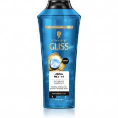 Schwarzkopf Gliss Aqua Revive șampon pentru par normal spre uscat 400 ml