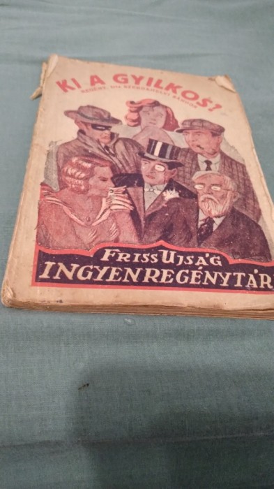 FRISS UJSAG -INGYENREGENYTARA-1934