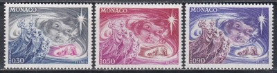 Monaco 1972 - Crăciun, MNH foto