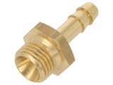 Racord furtun alamă 6mm 1/4&quot;