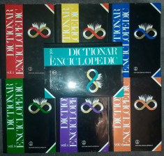 Dictionar enciclopedic I-VII (7 volume) foto