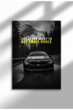 fast_mindset_17|Frameless Motivational Wall Poster, Supercar Art, "Stop Until Proud" Quote, Fast Mindset 2025 | A3 (29.7 x 42 cm) - fast_mindset_17
