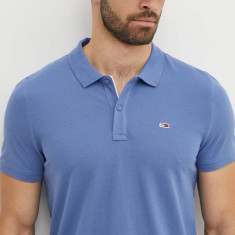 Tommy Jeans polo de bumbac neted, DM0DM18312