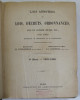 RECUEIL GENERALE DE LOIS ANNOTES OU LOIS , DECRETS , ORDONNANCES , AVIS DU CONSEIL D &#039;ETAT , ETC . , 1881 - 1885