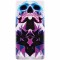Husa silicon pentru Xiaomi Mi Mix 2, Abstract Framed Skull