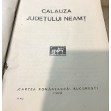 S. Carti Regaliste, Calauza Judetului Neamt 1929