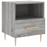 Cumpara ieftin Noptiera, gri sonoma, 40x35x47,5 cm, lemn compozit