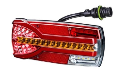 Lampă LED multifuncțională spate st&amp;acirc;nga, 7 funcții, alimentare 12/24V foto
